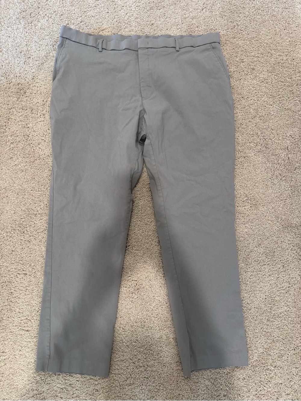 Tommy Hilfiger Men's Light Gray Chinos